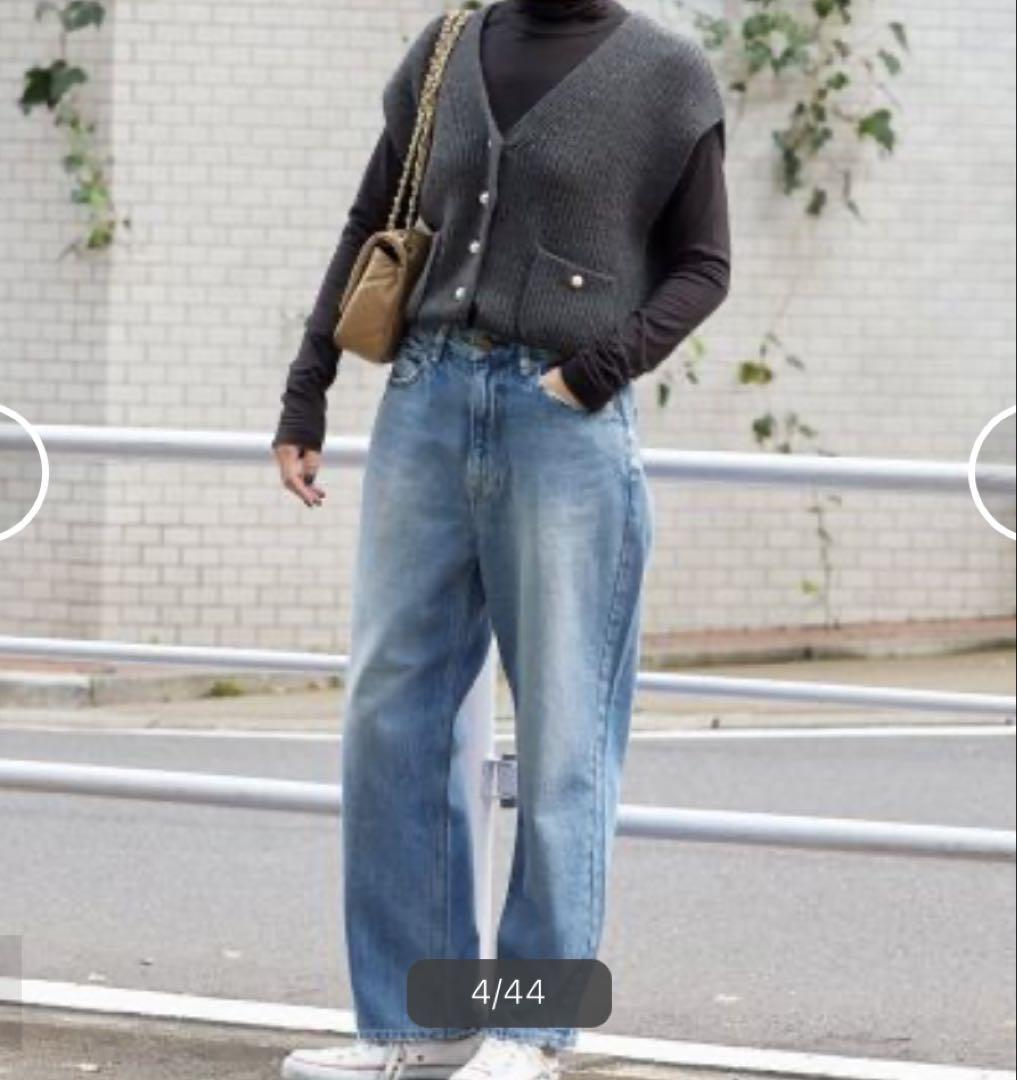 贅沢品 新 デザインファッション - Spick & Span グレー ニットベスト トップス