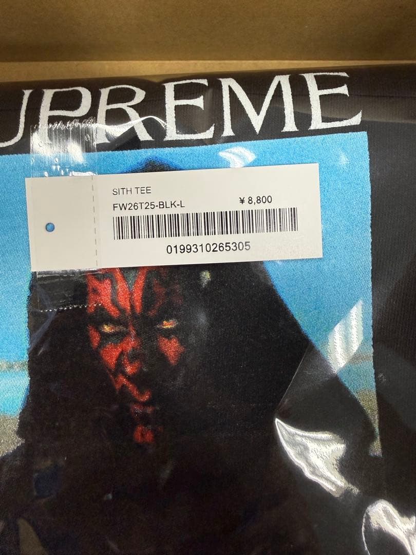 Supreme Sith Tee Black Lサイズ