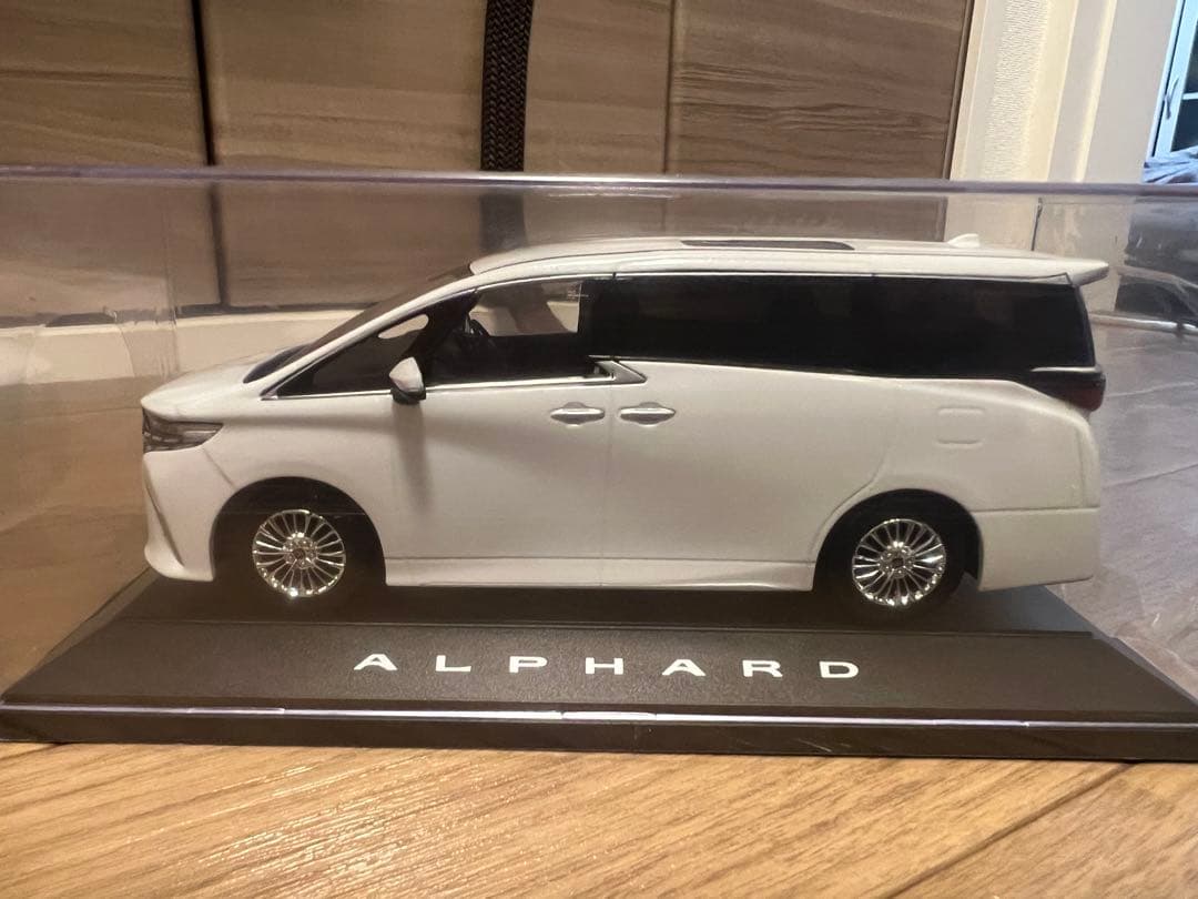 トヨタ アルファード ミニカー 新型アルファード40系 プラチナホワイトパール