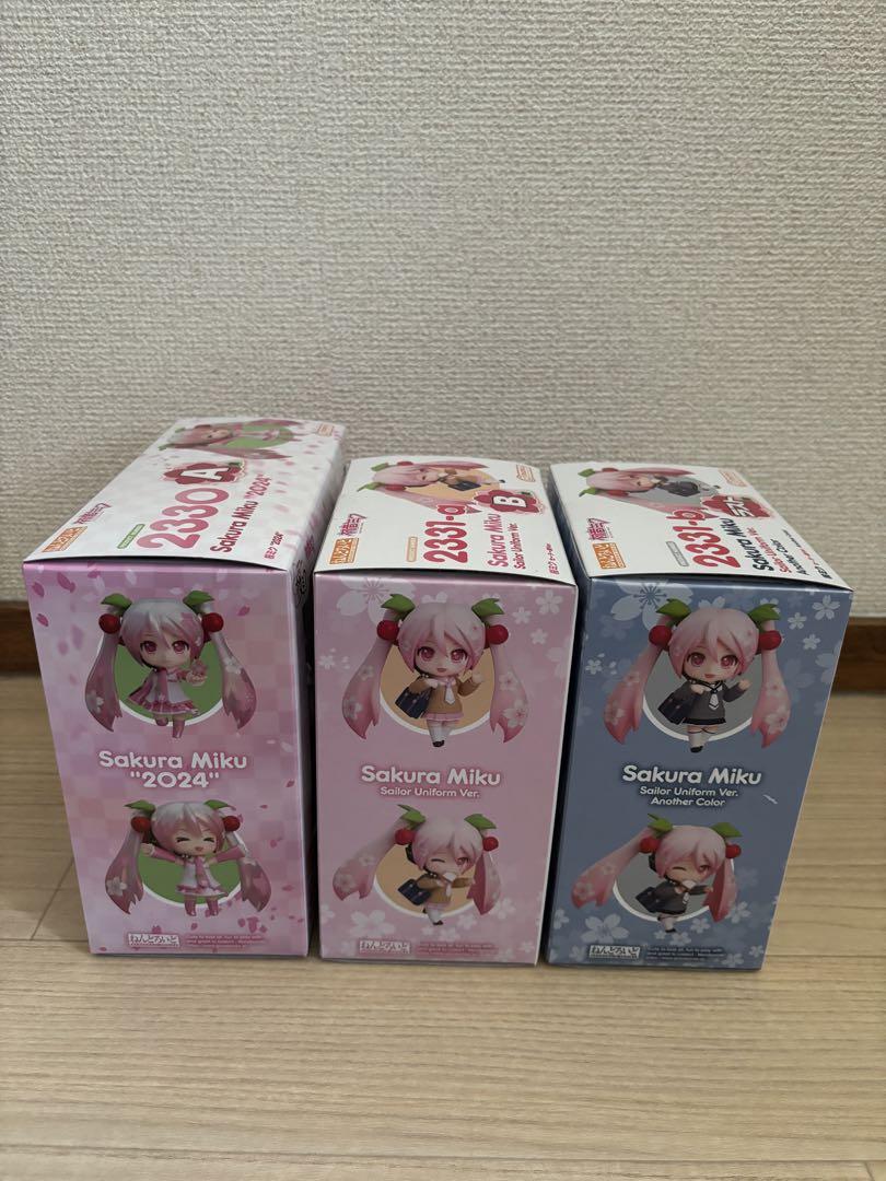 匿名配送】グッスマ くじ 桜ミク 初音ミク B賞 ラスト賞 47点セット