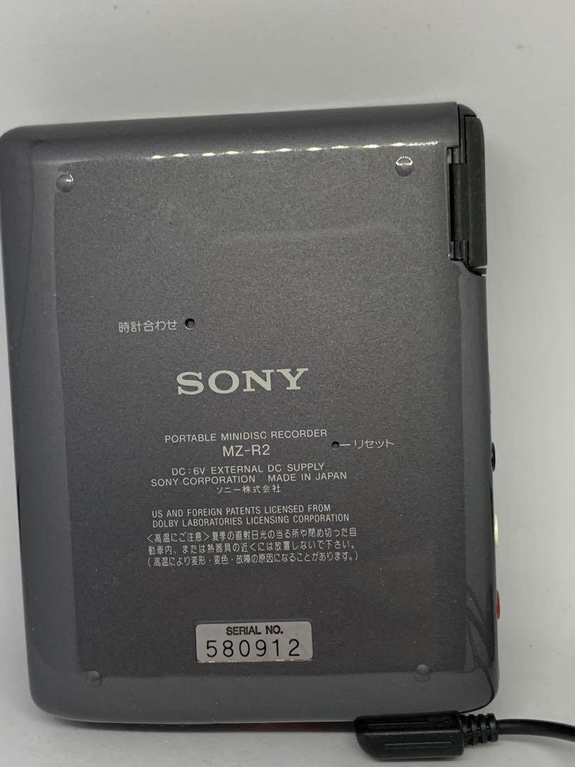 SONY ポータブルMDプレイヤー MD Walkman MZ-R2 - メルカリ