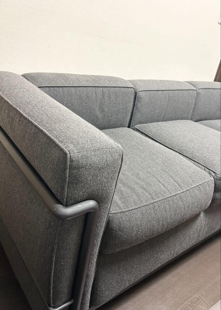 【美品】Cassina(カッシーナ) 3人掛けソファ