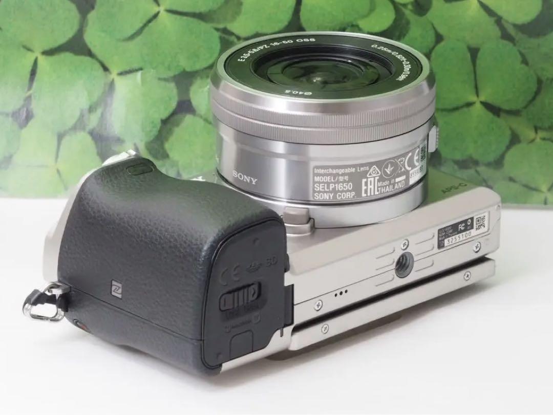 【美品】Wifi搭載❤️軽量 ソニーα6000 2420万画素　標準レンズキット