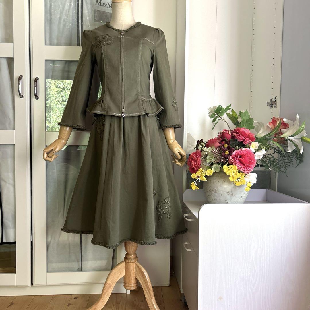 美品☆エムズグレイシー☆セットアップ