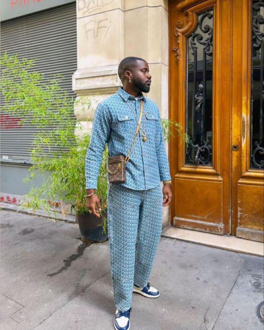 Supreme Monogram Denim Shirt Ｍ