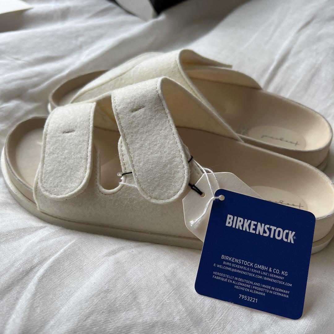安い限定品 24.5 フェルト サンダル ホワイト 78g5w-m88969217414 BIRKENSTOCK TOOGOOD 豊富な国産