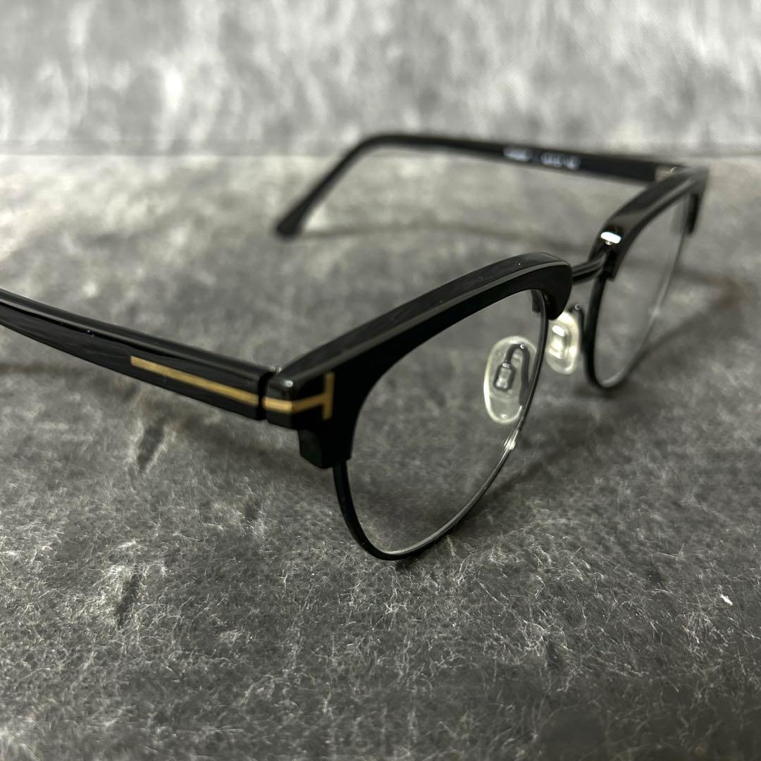 TOMFORD TF0483F メガネ　サーモントフレーム　ブラック