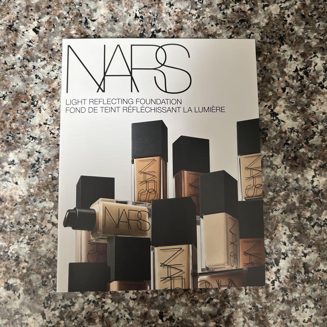【未使用】NARS ライトリフレクティングファンデーション 4色サンプル