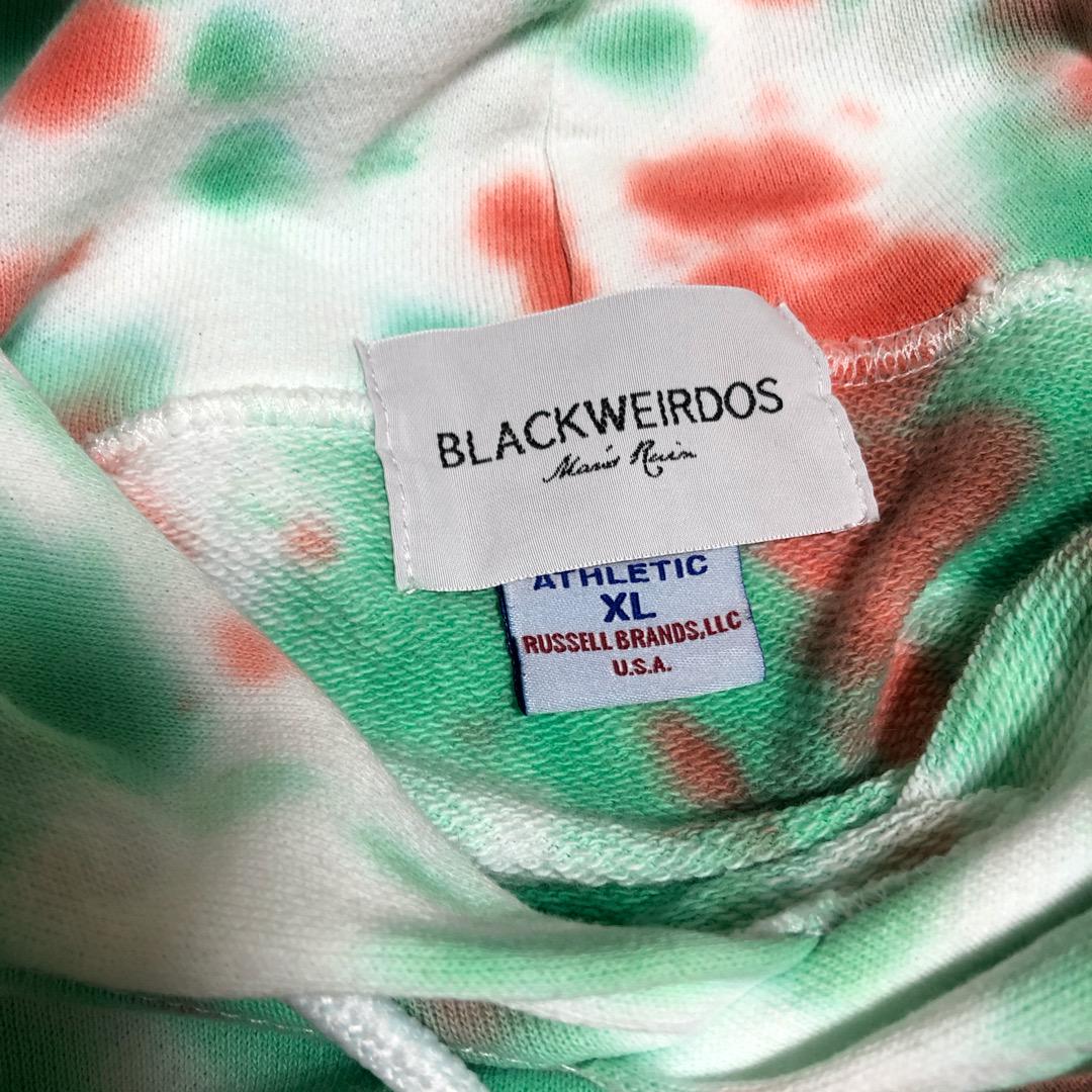 古着 刺繍 派手色 XL enXO6-m88971432295 ストリート プルオーバーパーカー ビックサイズ 国産HOT