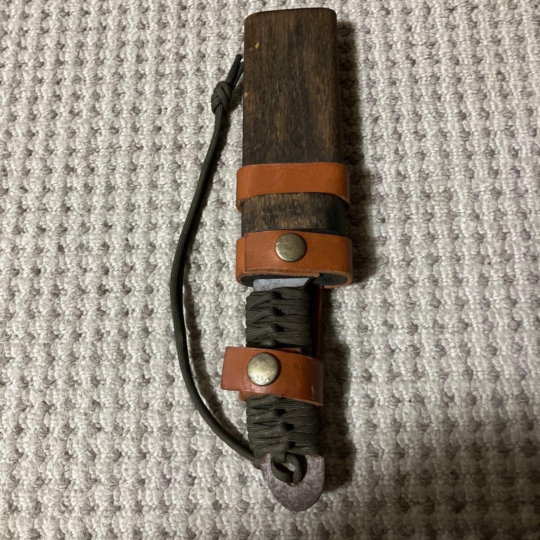 野村作アウトドアナイフやや傷や汚れあり OLIVEOS_COM_TR