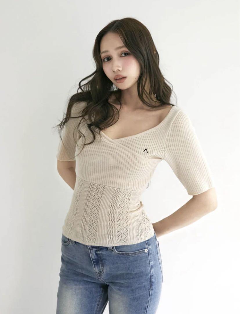 トップス Andmary Riri cachecoeur tops