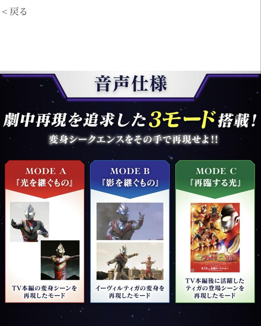 ウルトラレプリカ スパークレンス 25th Anniversary ver.