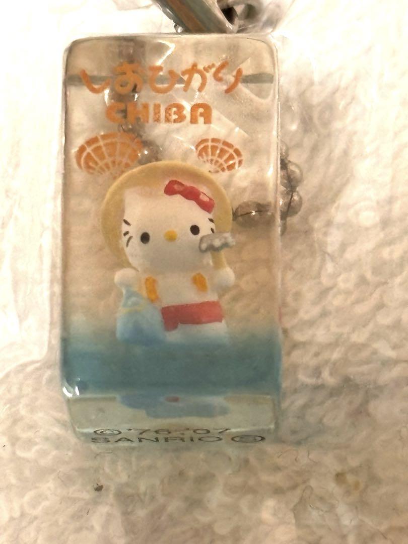 未使用未開封❣️激レア❣️ご当地キティ千葉 しおひがり クリアキューブ2007 未使用未開封❣️激レア❣️ご当地キティ千葉 しおひがり クリア