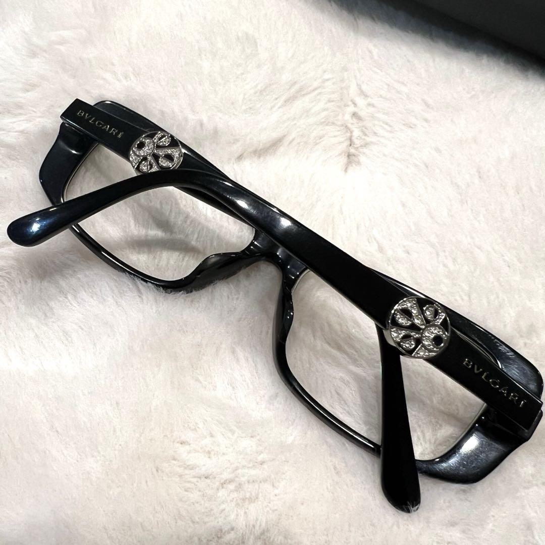 美品✨BVLGARI 4098-B-F ブラック メガネ眼鏡