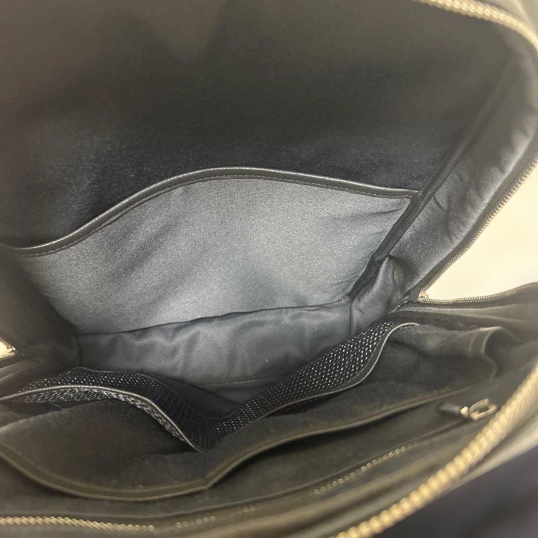 【極美品】ビジネスレザーファクトリー スリムバックパック ビジネスバッグ