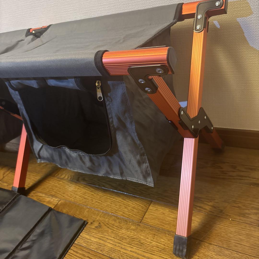 DOD アウトドアベンチ 折りたたみ式 ストレージベンチ