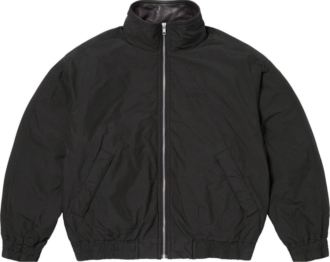 Supreme Leather Collar Utility Jacket M Supreme Leather Collar Utility Jacket M