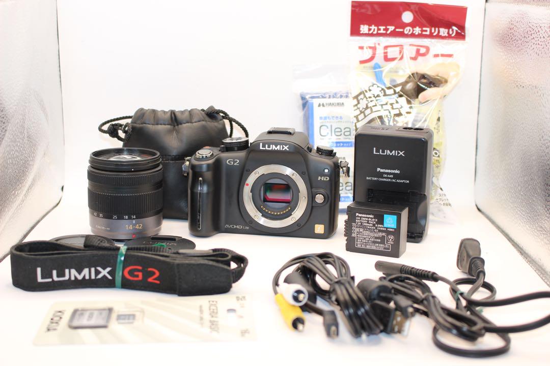 ☆ショット数9233回☆ LUMIX DMC-G2 レンズキット ミラーレス