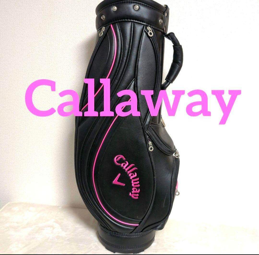 dn1 Callaway GOLF BAG オールレザー 黒 dn1 Callaway GOLF BAG オールレザー 黒 - メルカリ