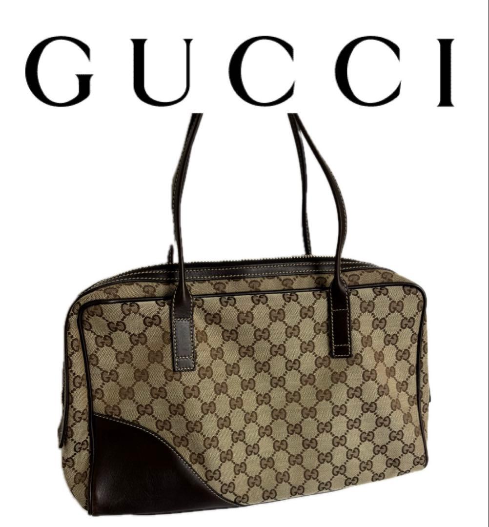 GUCCI ハンドバッグ トートバッグ ニューブリット GGキャンバス GUCCI ハンドバッグ トートバッグ ニューブリット GGキャンバス