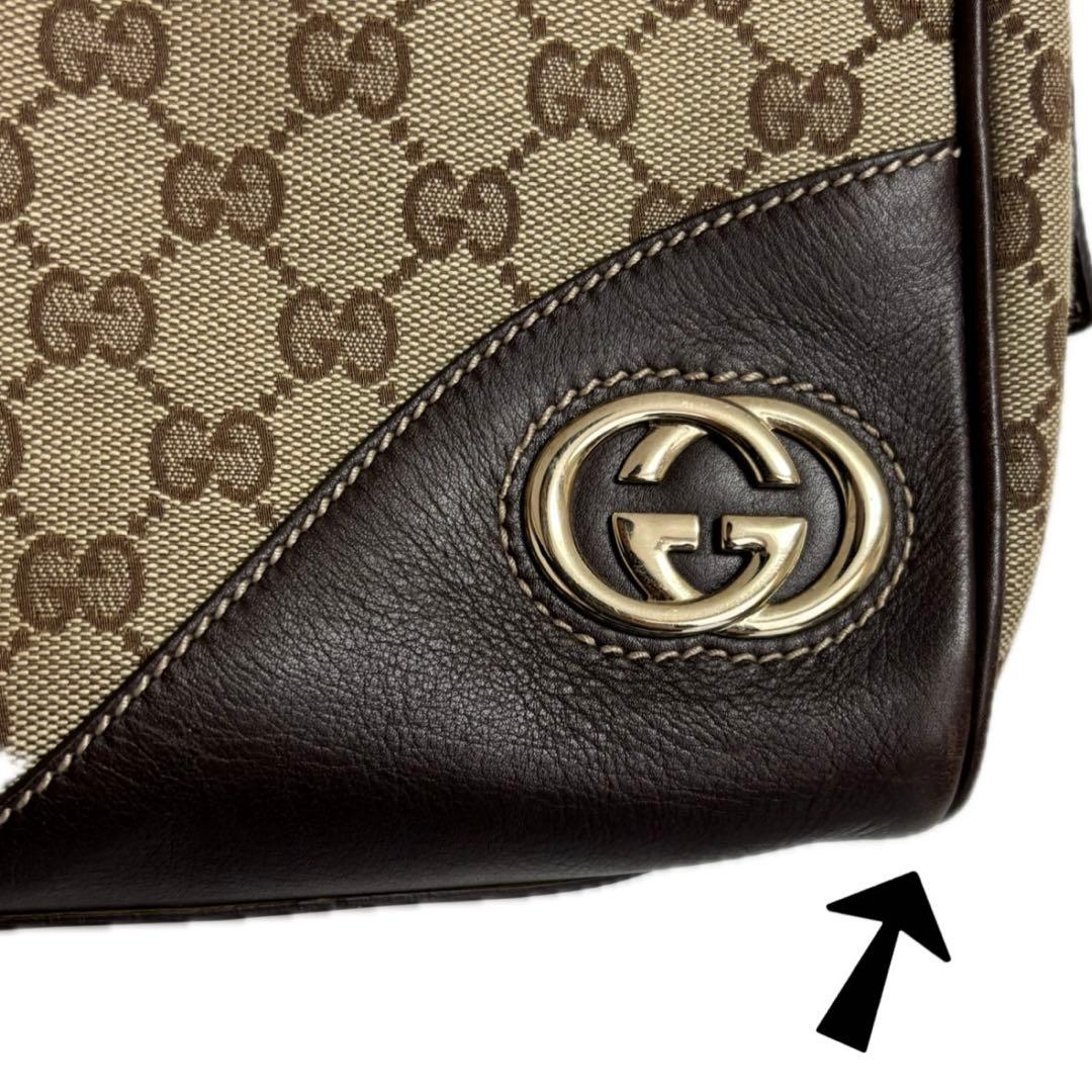 GUCCI ハンドバッグ トートバッグ ニューブリット GGキャンバス GUCCI ハンドバッグ トートバッグ ニューブリット GGキャンバス