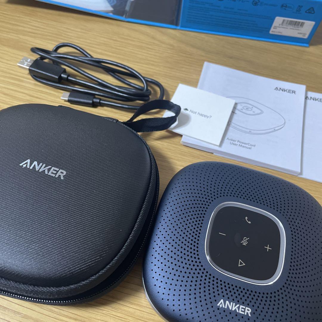 スマホアクセサリー ANKER ANKER POWERCONF NAVY BLUE