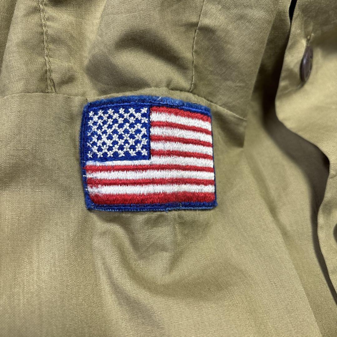 BOYSCOUT OF AMERICA ボーイスカウトシャツ 半袖シャツ カーキ