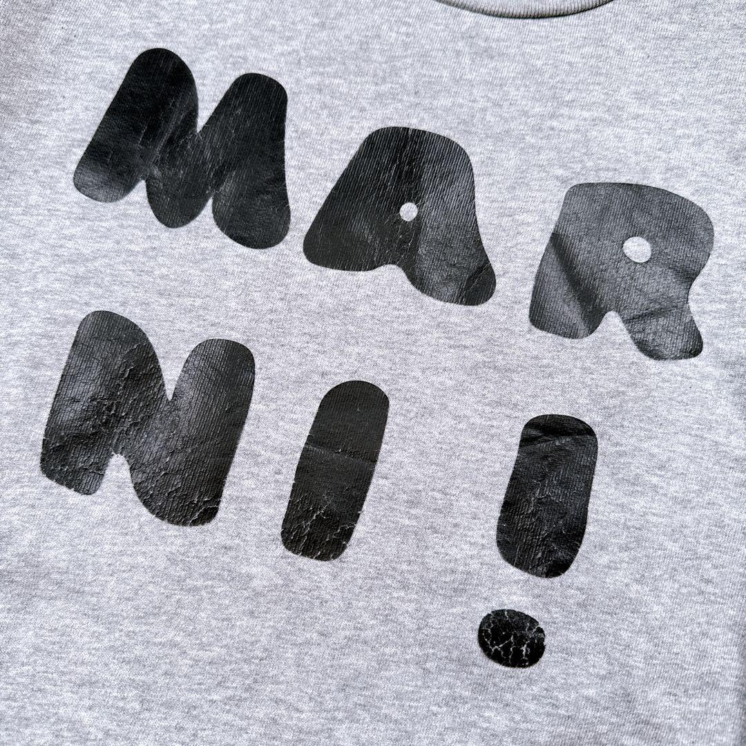 完売品● 2023AW MARNI ロゴスウェット レディース M キッズ 14
