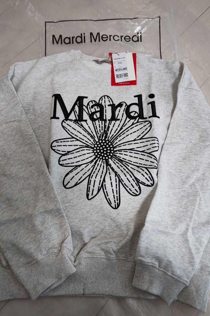マルディメクルディ Mardi Mercredi オートミールブラック刺繍