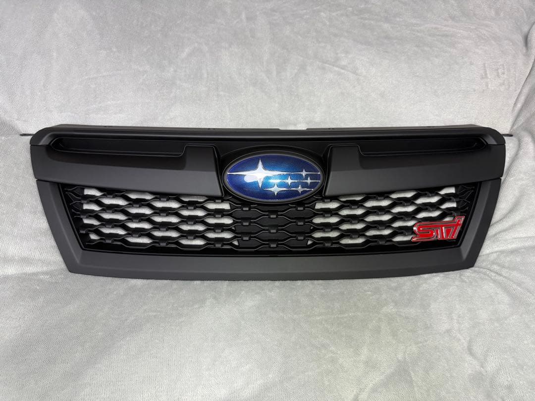 プロ塗装　レガシィ　BM BR 純正　フロントグリル　マットブラック　STI