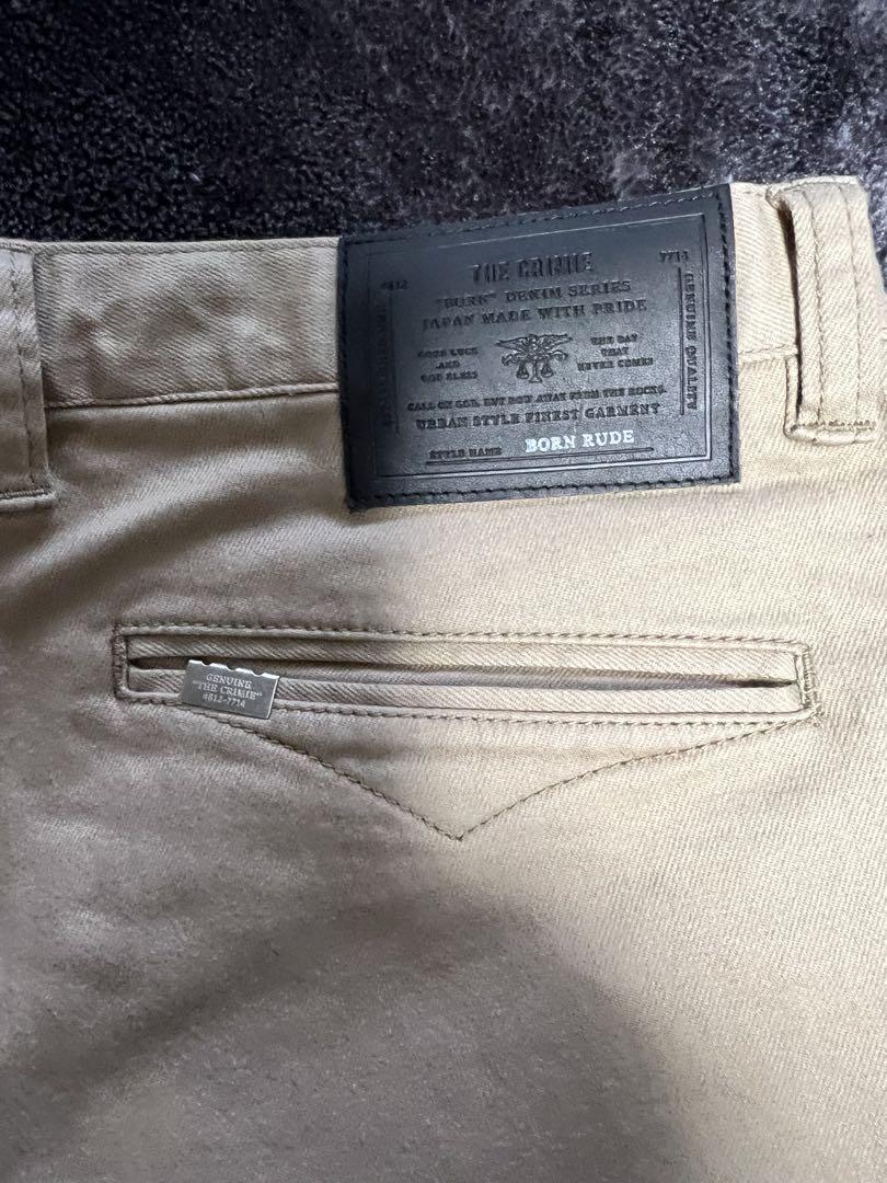 パンツ CRIMIE BORN RUDE STRETCH TWILL PANTS