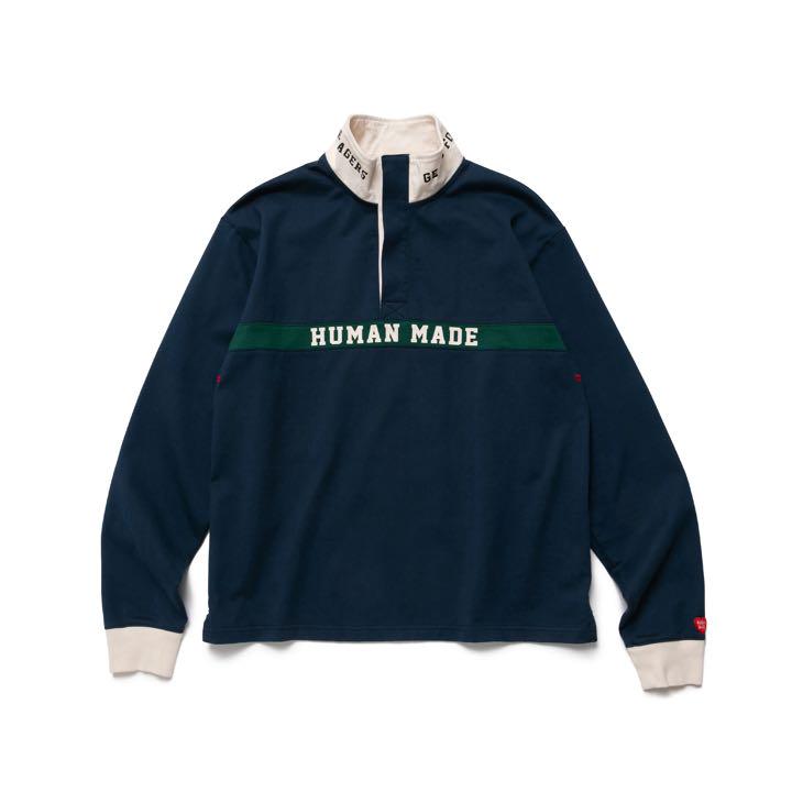 HUMAN MADE RUGBY SHIRT ラグビーシャツ
