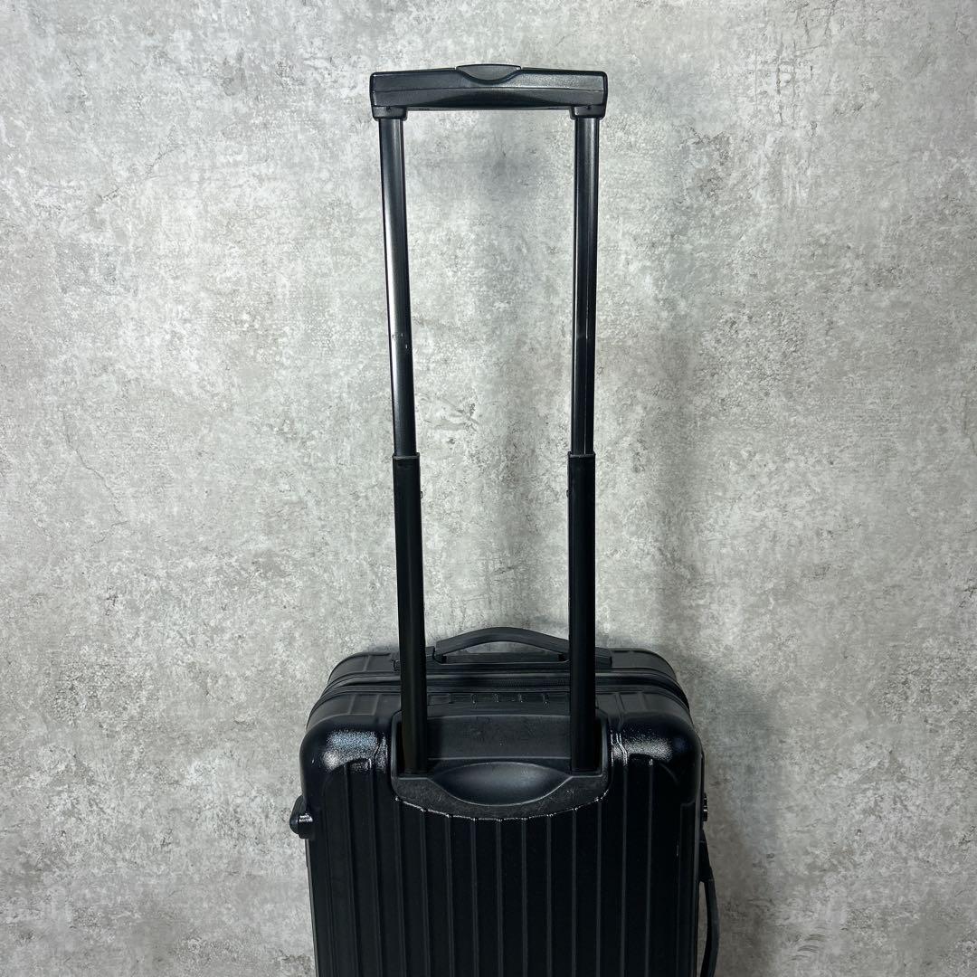 美品】リモワ サルサ SALSA 35L 4輪 マットブラック 機内持込