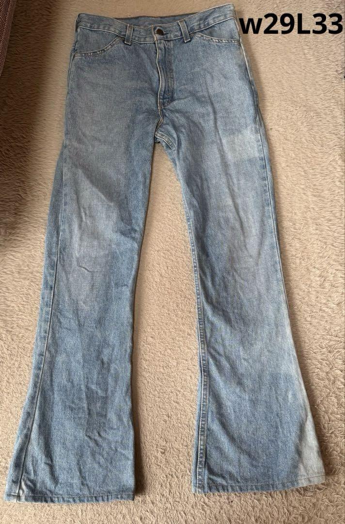 LEVI’S ボタン裏379刻印 ブーツカットパンツ デニム w29L33