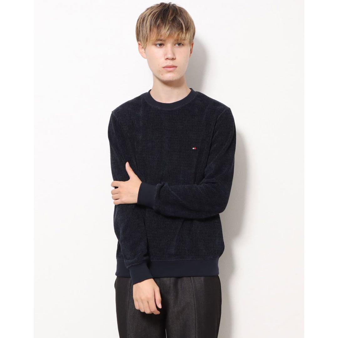 定価17600円 TOMMY HILFIGER コーデュロイクルーネック