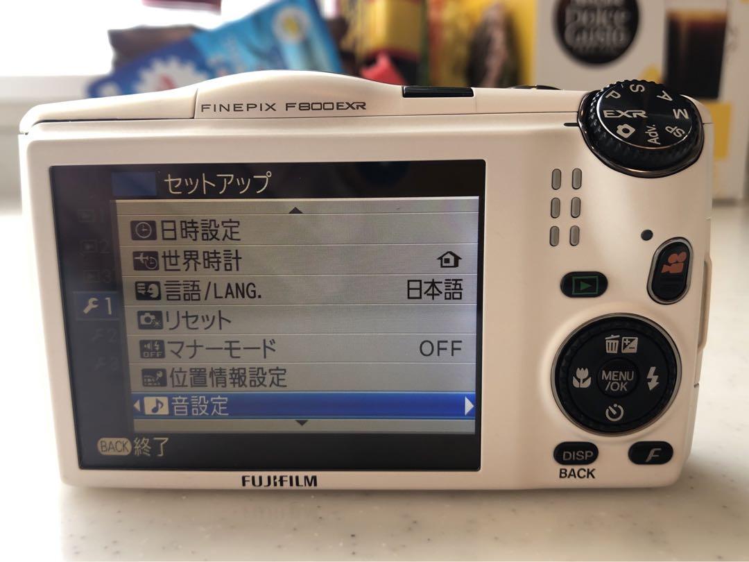 F800EXR コンデジ