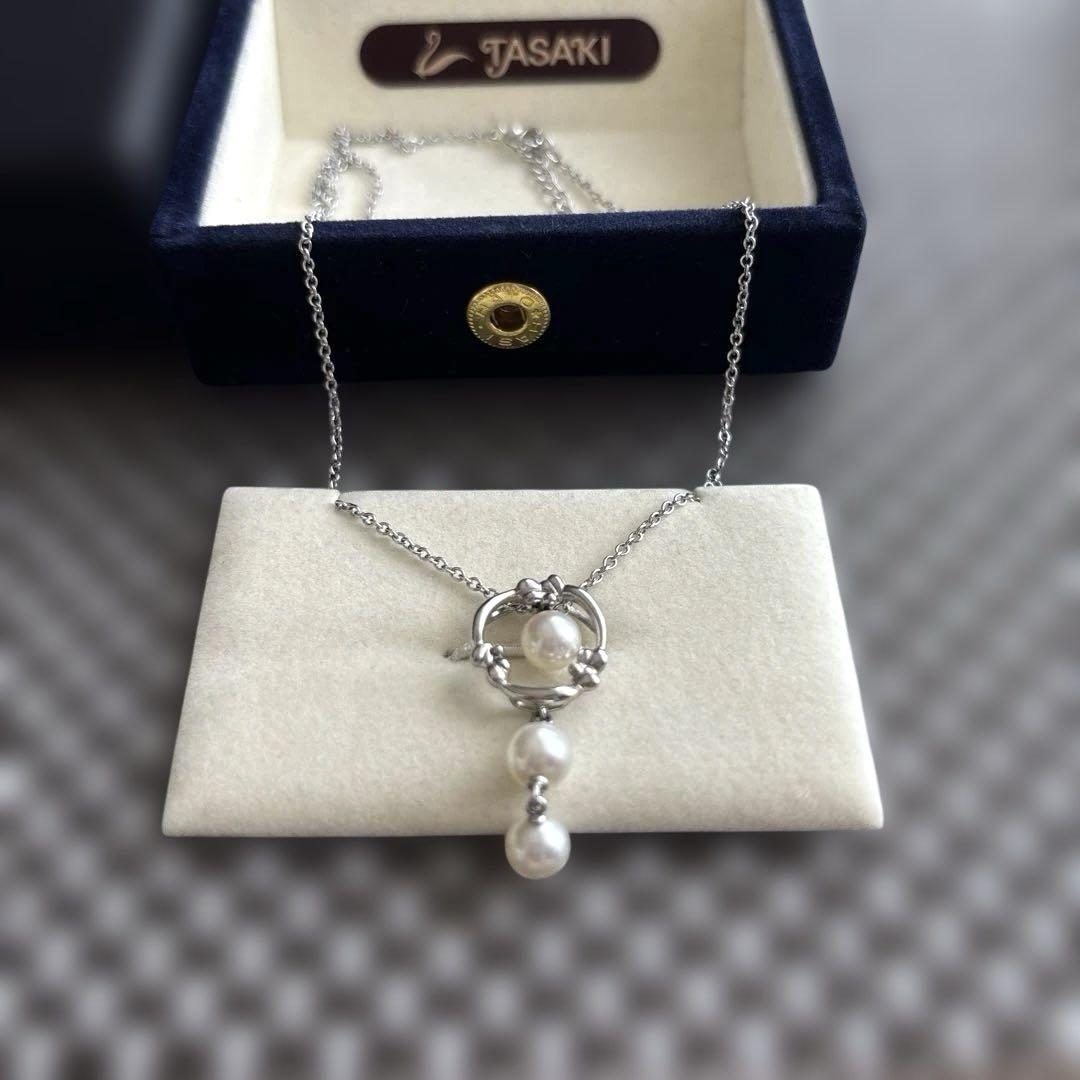 田崎真珠　パール　ネックレス　TASAKI 箱付き