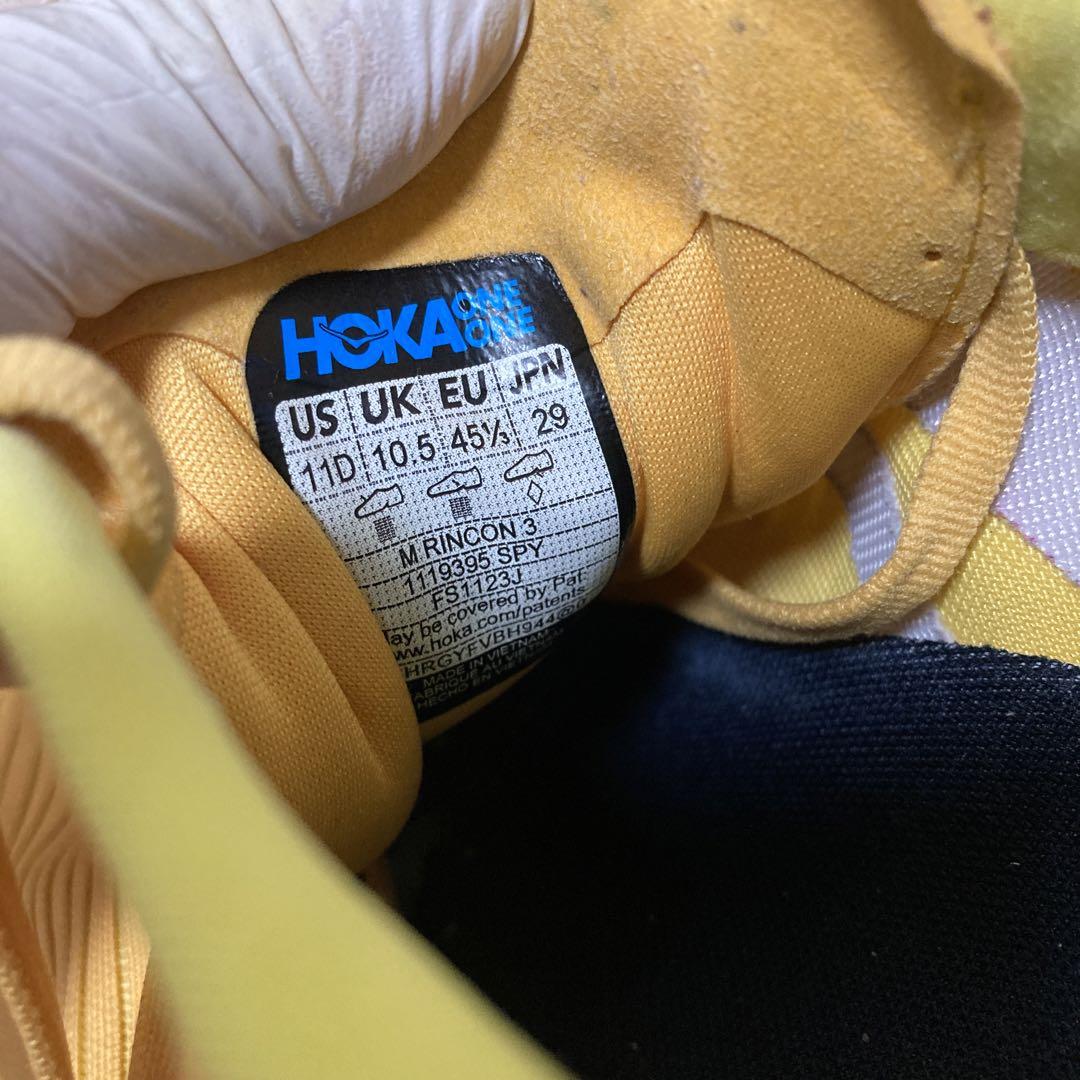 HOKA ONE ONEホカオネオネ RINCON 3  メンズ 29cm美品