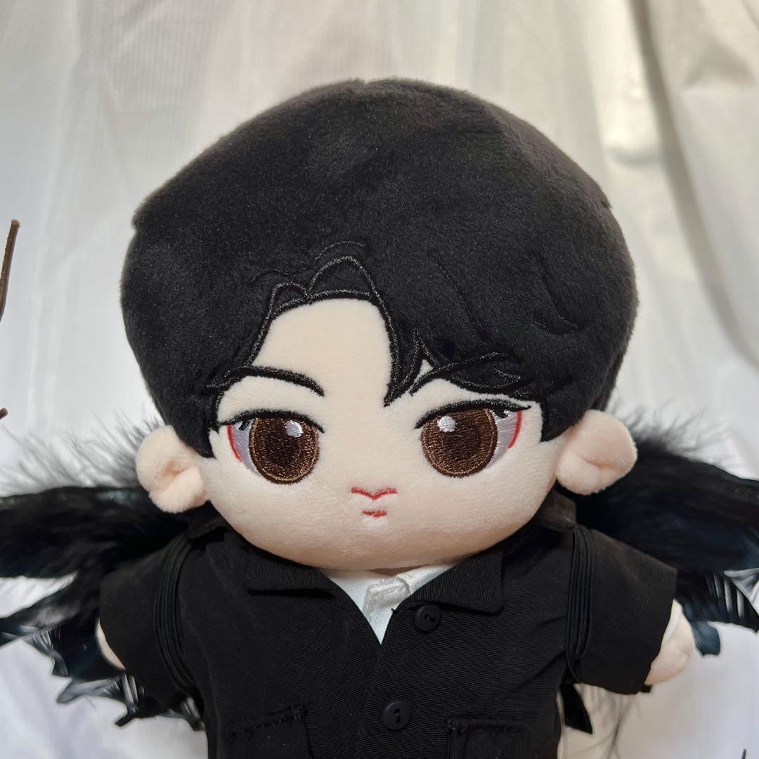BTS ジン マスター マスタニム ぬいぐるみ 人形 ドール ブラック