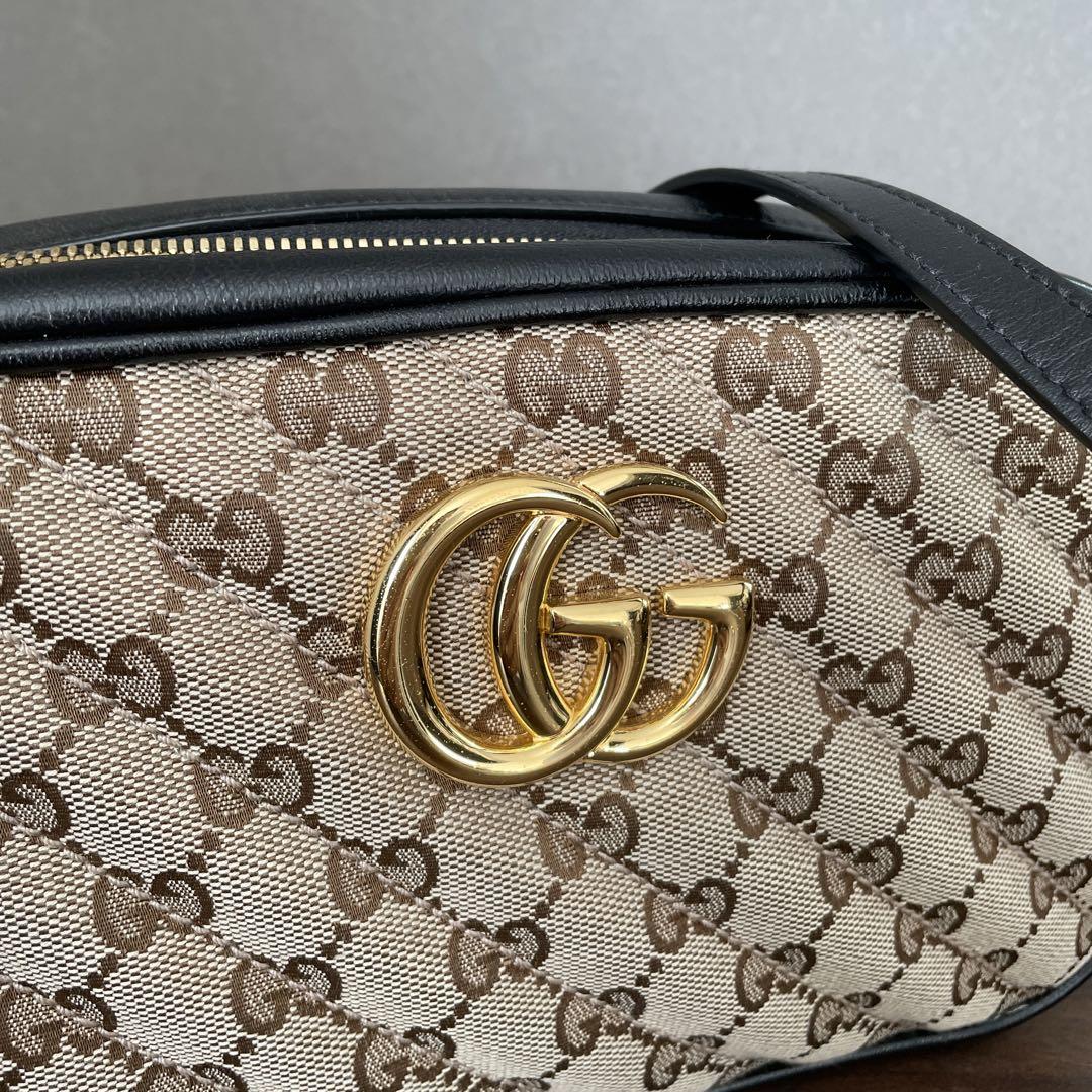 GUCCI / GGマーモントスモールショルダーバック（グッチ(GUCCI