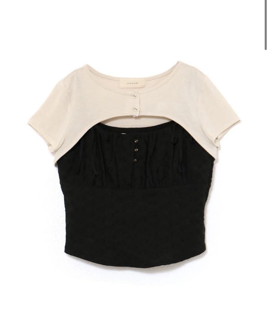 andmary アンドマリー Poppy cotton lace set