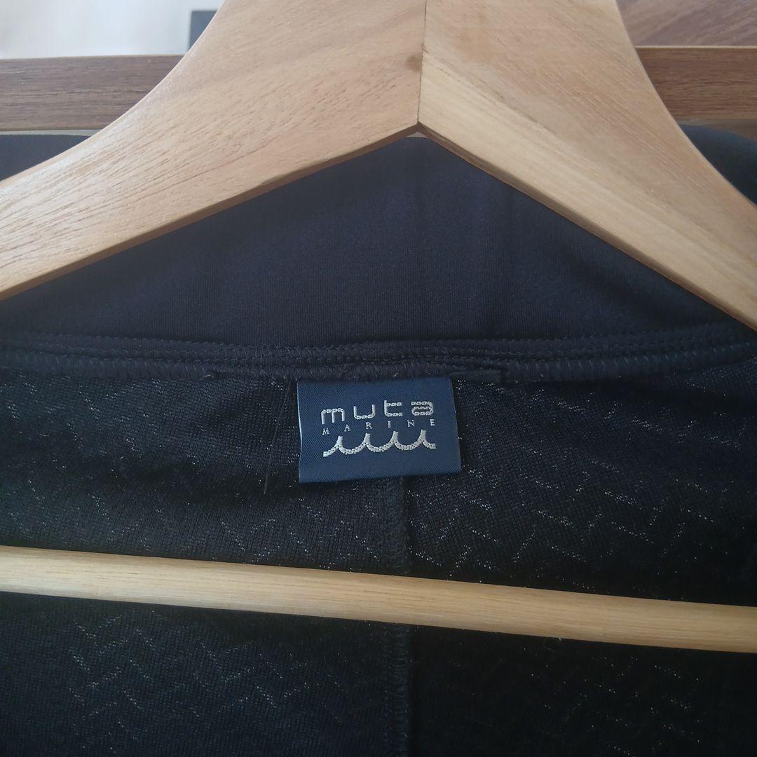 muta フード付きジャージ 黒