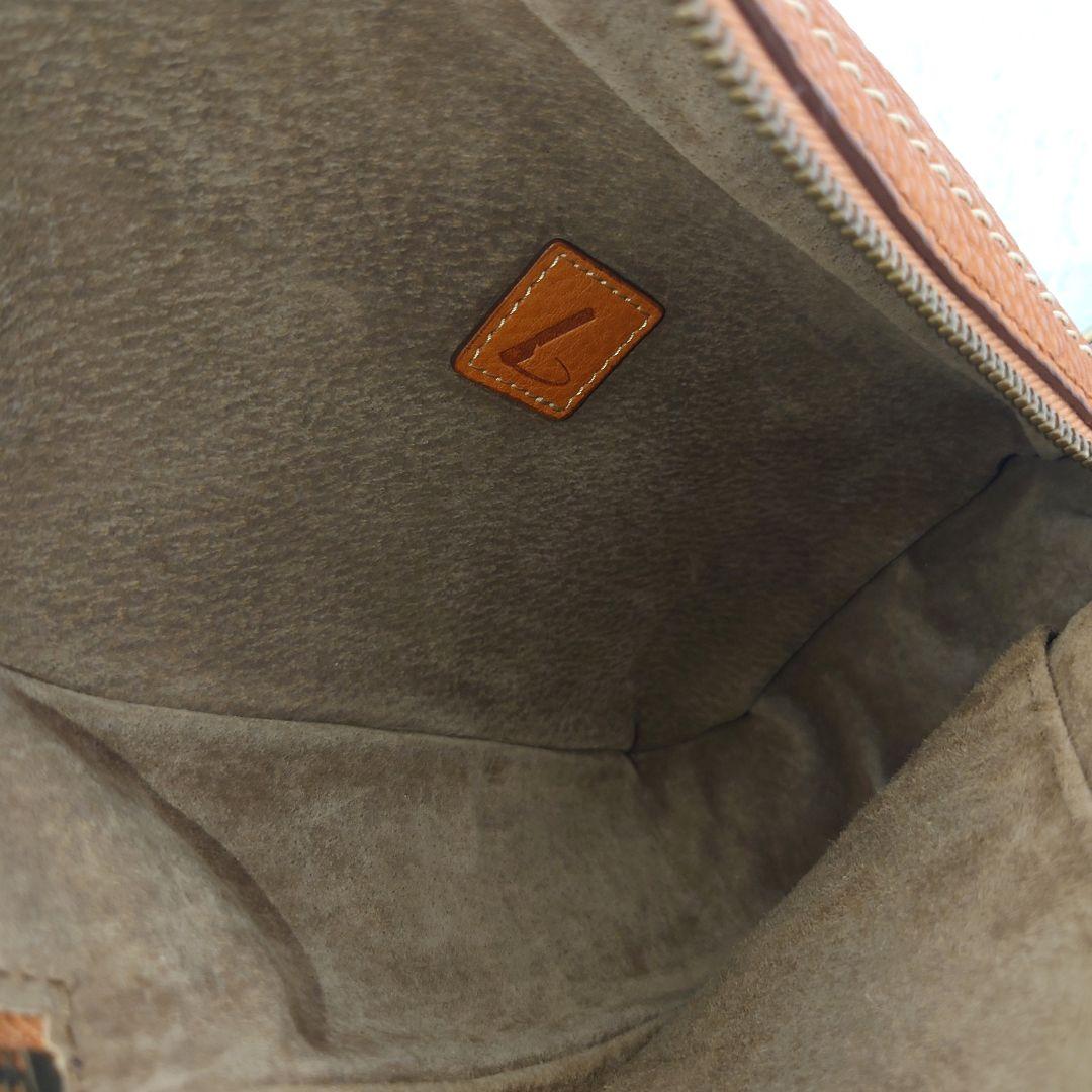 土屋鞄製造所 トーンオイルヌメ ボディバッグ ポシェット シボ