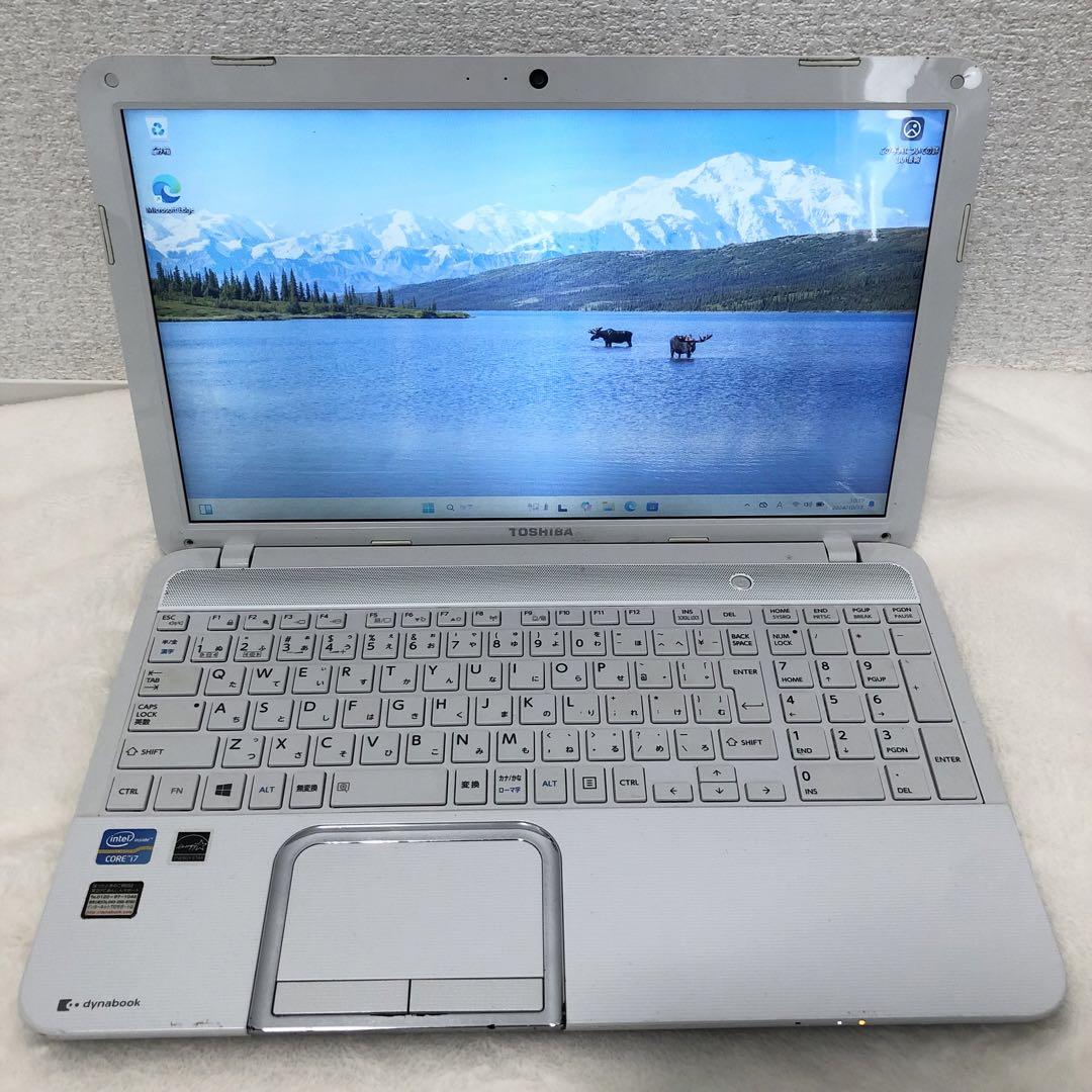 爆速SSD TOSHIBA dynabook i7 Office付き Win11