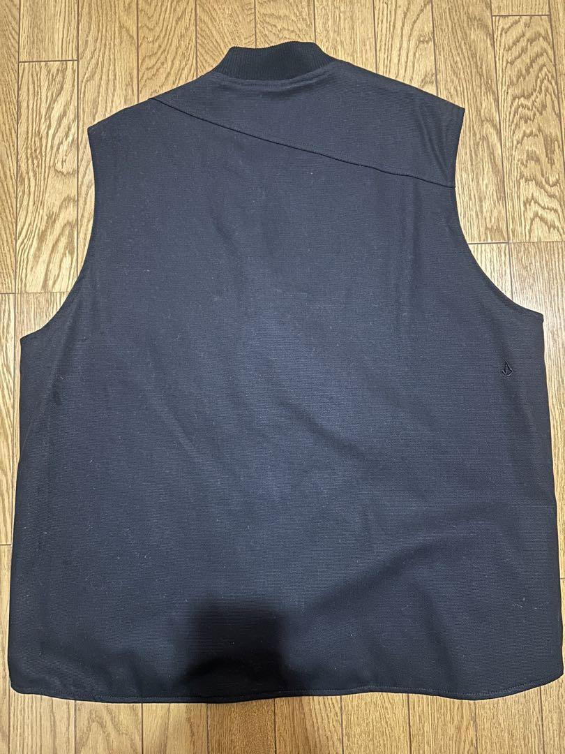 VOLCOM ボルコム ブラック ベスト XL