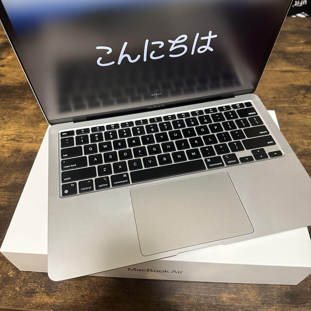 MacBookAir M1 シルバー/メモリ8GB / ストレージ256GB Mac (Apple) - Macbook Air m1 256GB メモリ8GB シルバーの通販