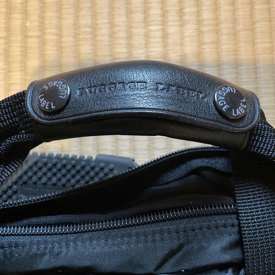 吉田カバンLuggage Label ブラック ガーメントバッグ