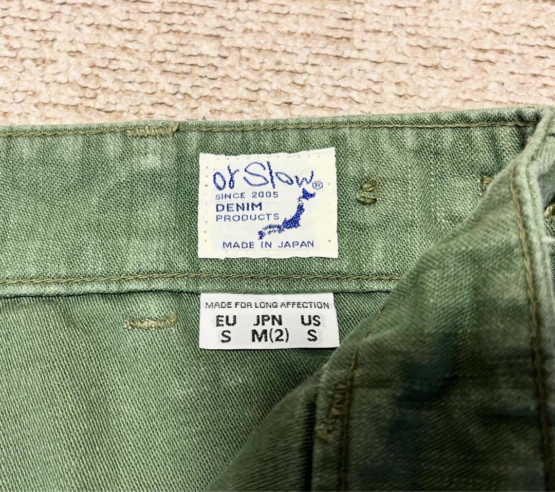 orSlow ファティーグパンツ Mサイズ ベイカーパンツ ショーツタイプ