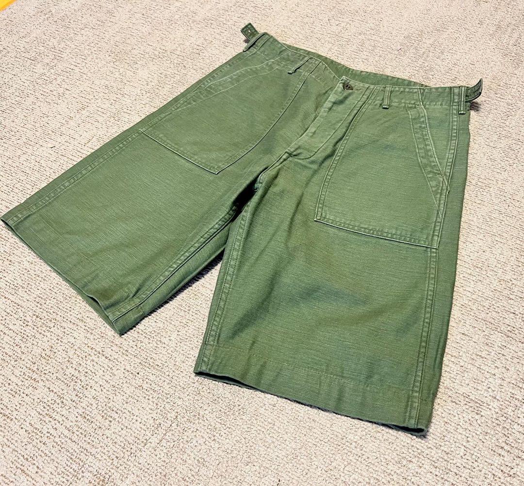 orslow ベイカーパンツ サイズL 美品 オアスロウ orSlow/US ARMY ファティーグパンツ ベイカーパンツ