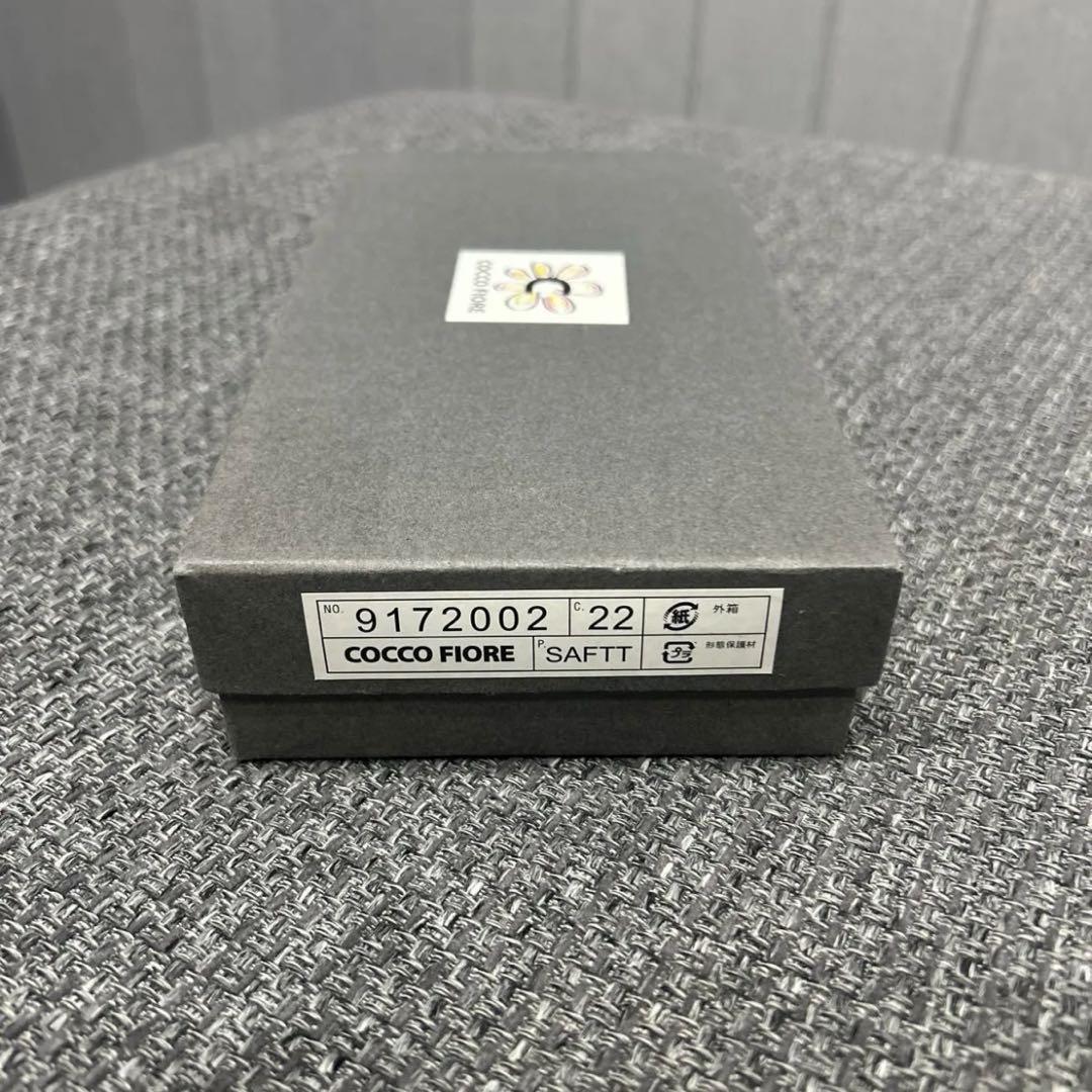 新品未使用　コッコフィオーレ　グリッターウォレット長財布